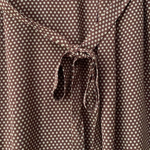 Lisa D soft 100% silk peasant dress - Picture 11 of 16